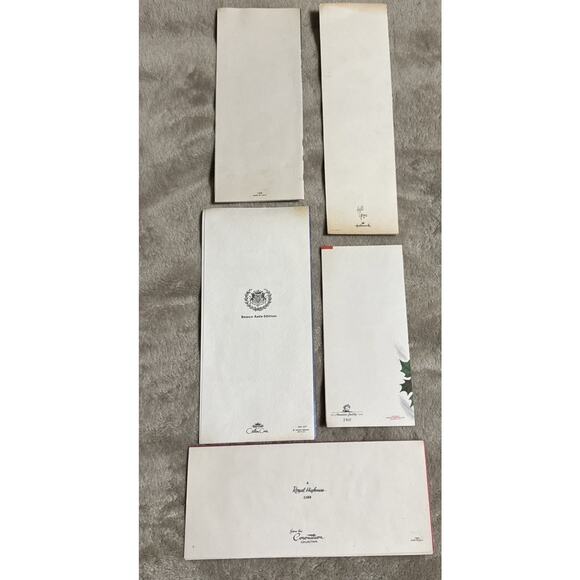 Vintage Lot Of Five Christmas Cards - Picture 2 of 9